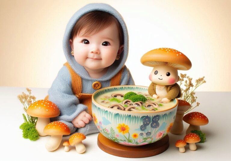 غذا با قارچ برای کودک