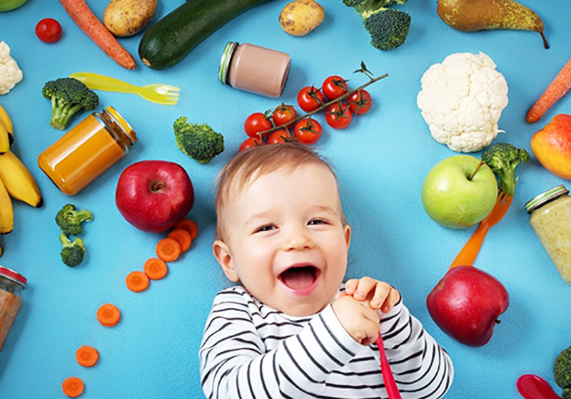 غذا برای وزن گیری نوزاد