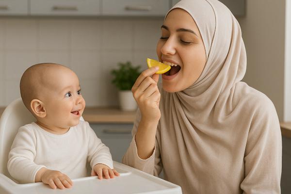 مصرف میوهها و سبزیهای سرشار از ویتامین c بعد از زایمان