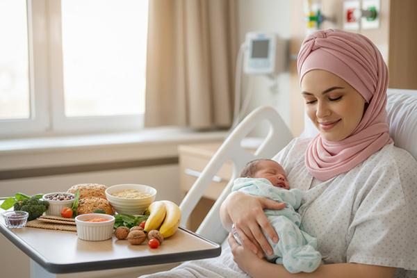 بررسی لیست غذاهای بعد از زایمان سزارین