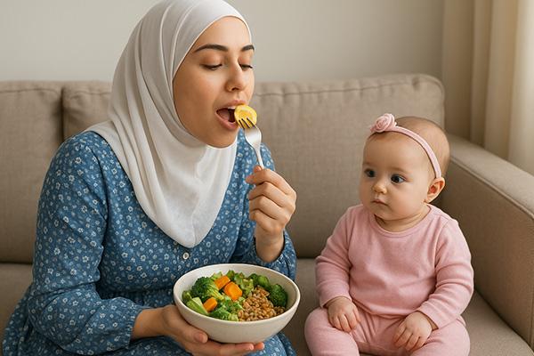 مصرف غذاهای فیبردار بعد از زایمان برای کاهش وزن و رفع یبوست