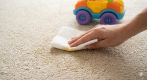 پاک کردن ادرار کودک از روی فرش و موکت در منزل