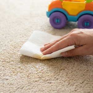 پاک کردن ادرار کودک از روی فرش و موکت در منزل