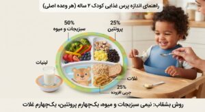 کودک دو ساله چند قاشق غذا باید بخورد؟ راهنمای کامل اندازه پرس غذایی